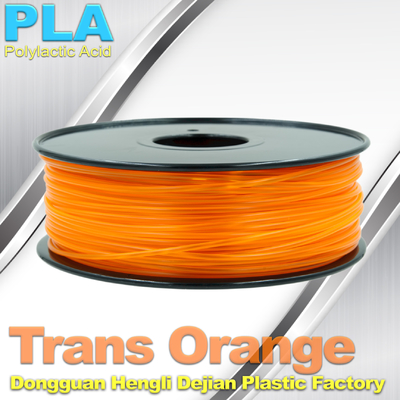 цвета 1КГ/крен нити принтера ПЛА 3Д апельсина Транс 1.75мм/3.0мм