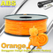 Оранжевая нить принтера АБС 3Д материалов 1.75мм печатания 3Д в крене