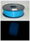 Высокопрочное зарево нити PLA 1.75mm 3mm в темной нити для принтера 3d