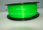 Нить 100% принтера PLA 3d зеленого цвета 3mm Customorized biodegradable