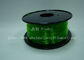 Зеленая нить принтера 3D 0.8kg/крена гибкая в отношении к окружающей среде содружественная