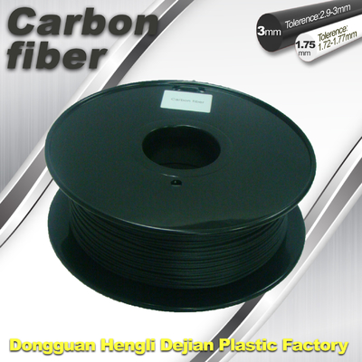 Нить печатания волокна 3Д углерода. Черный цвет, 0.8кг/крен, 1.75мм 3.0мм