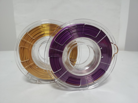 250gSilk Dual Color Trip Color Filament для FDM 3D принтера с планированной нитью
