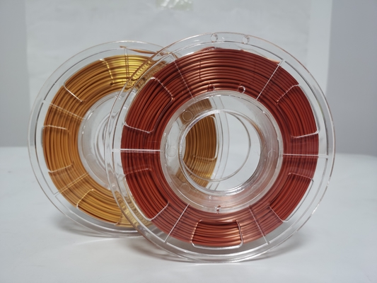 250gSilk Dual Color Trip Color Filament для FDM 3D принтера с планированной нитью