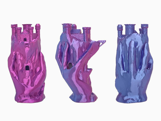 PINRUI Silk Rainbow Pla Пластмассовые нитки 1,75 мм 3D Нитки 1,75 мм Magic Color PLA Пластмассовый стержень PLA Нитки