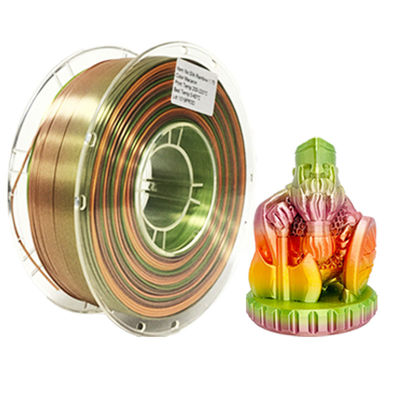 PINRUI Rainbow PLA Silky PLA 1,75 мм 1 кг Многоцветная PLA цветовая градиентная нить для 3D-печати