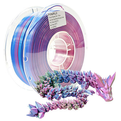 PINRUI Silk Rainbow Pla Пластмассовые нитки 1,75 мм 3D Нитки 1,75 мм Magic Color PLA Пластмассовый стержень PLA Нитки