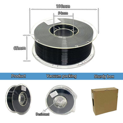 High Precision PETG 3D Printer Filament with ±0.03mm Tolerance and 110℃ Temperature Resistance for Tough Prints