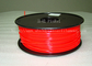 красный цвет нити принтера АБС 3д 1.75мм/3.0мм с хорошей упругостью