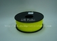 Материалы нити Fluo-Желтого принтера 3D PLA дневные 1,75/3.0mm